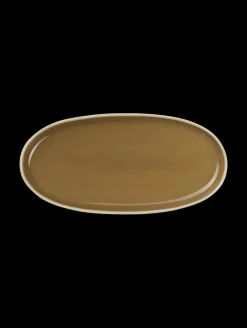 ASA Selection aperitifteller, oval, mocha