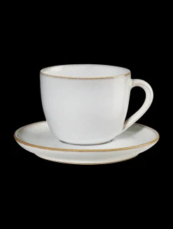 ASA Selection cappuccinotasse mit unterteller, sand