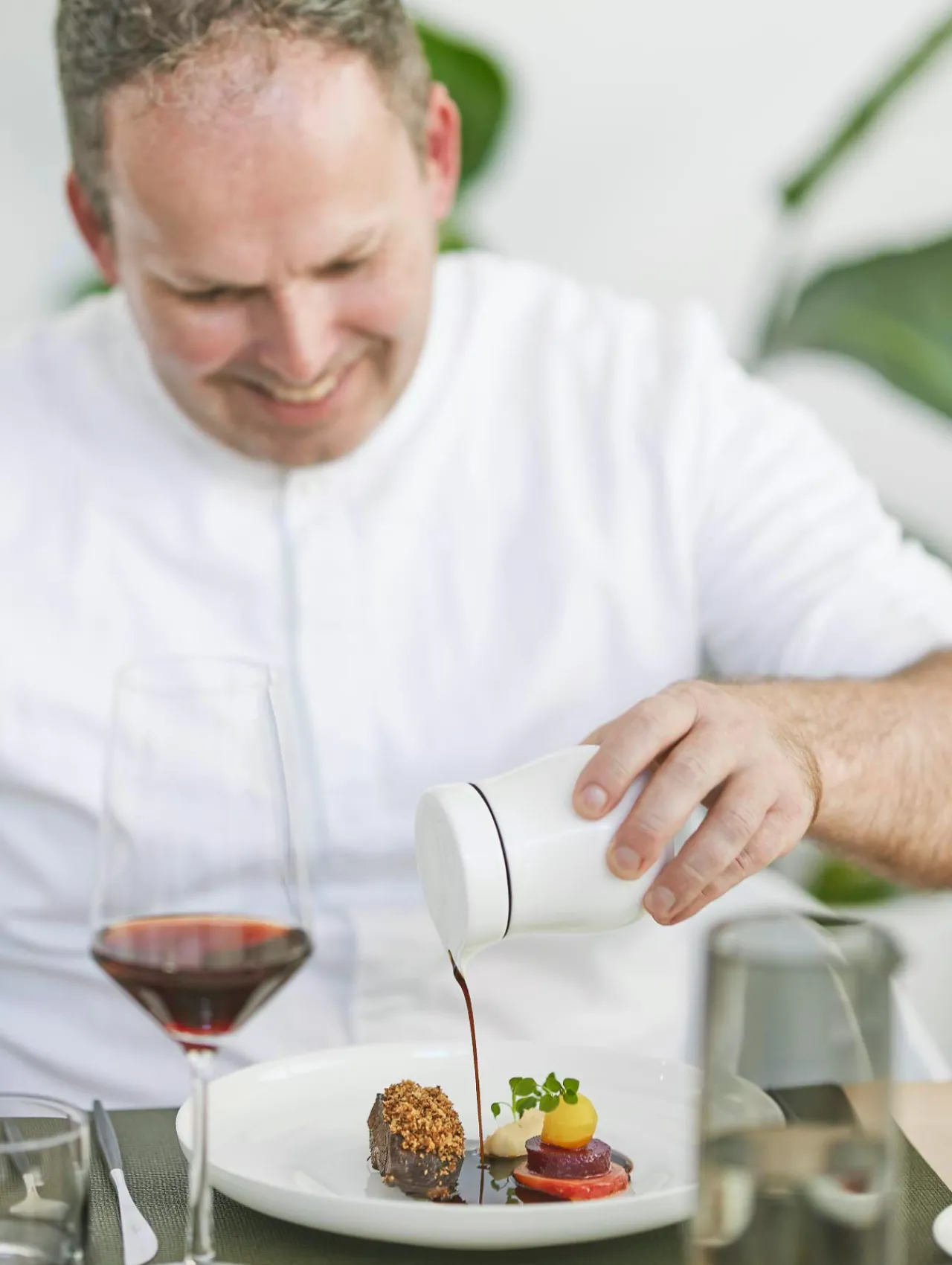 ASA Selection coupe gourmetteller, mit abgesenktem spiegel
