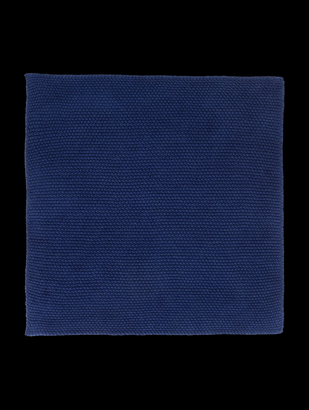 ASA Selection 2er set baumwolltuch gestrickt,deep blue