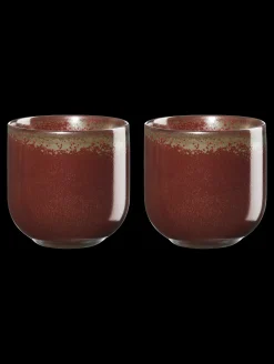 ASA Selection 2er set teebecher, rusty red