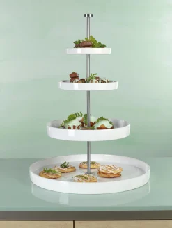 ASA Selection etagere, 4 stufig, weiß