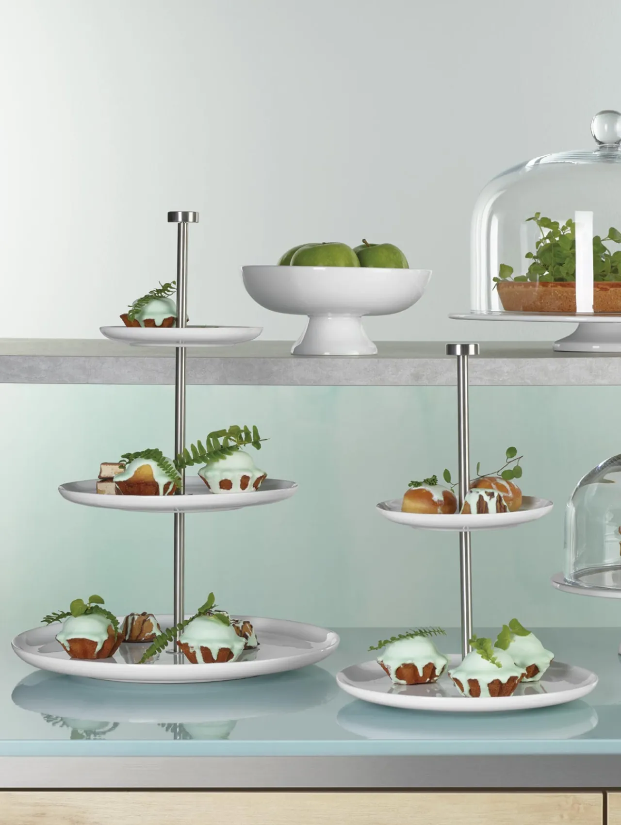 ASA Selection etagere 3-stufig, flach