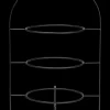 ASA Selection etagere 3-stufig, für essteller