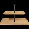 ASA Selection etagere 2-stufig, rechteckig