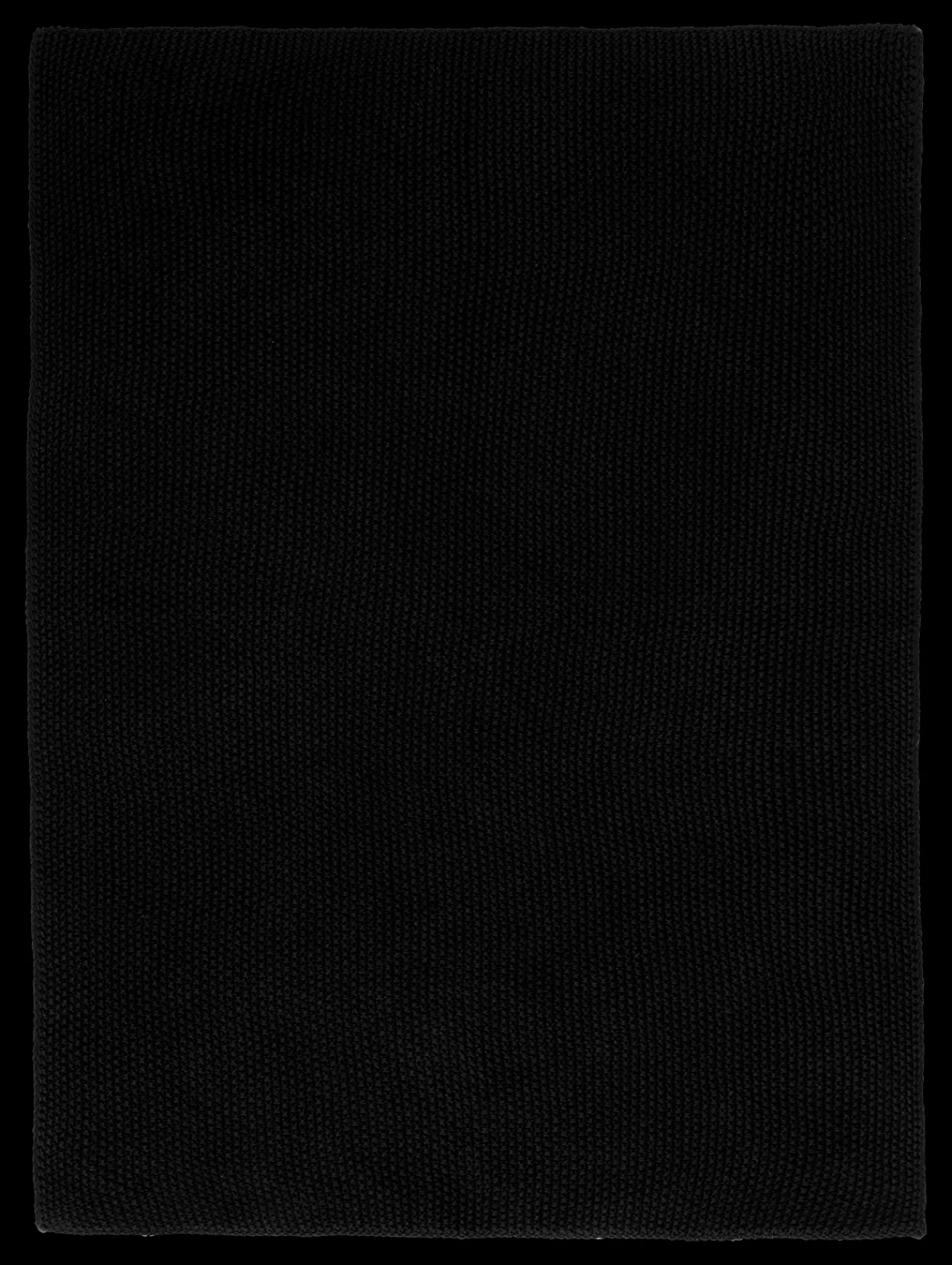 ASA Selection geschirrtuch gestrickt, schwarz