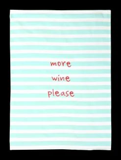 ASA Selection geschirrtuch, more wine please