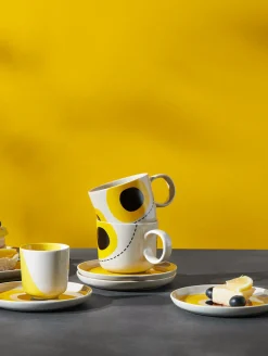 ASA Selection kaffeetasse mit unterteller, salto du soleil