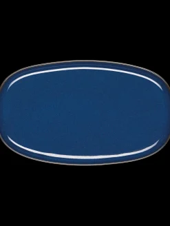 ASA Selection platte, oval, midnight blue