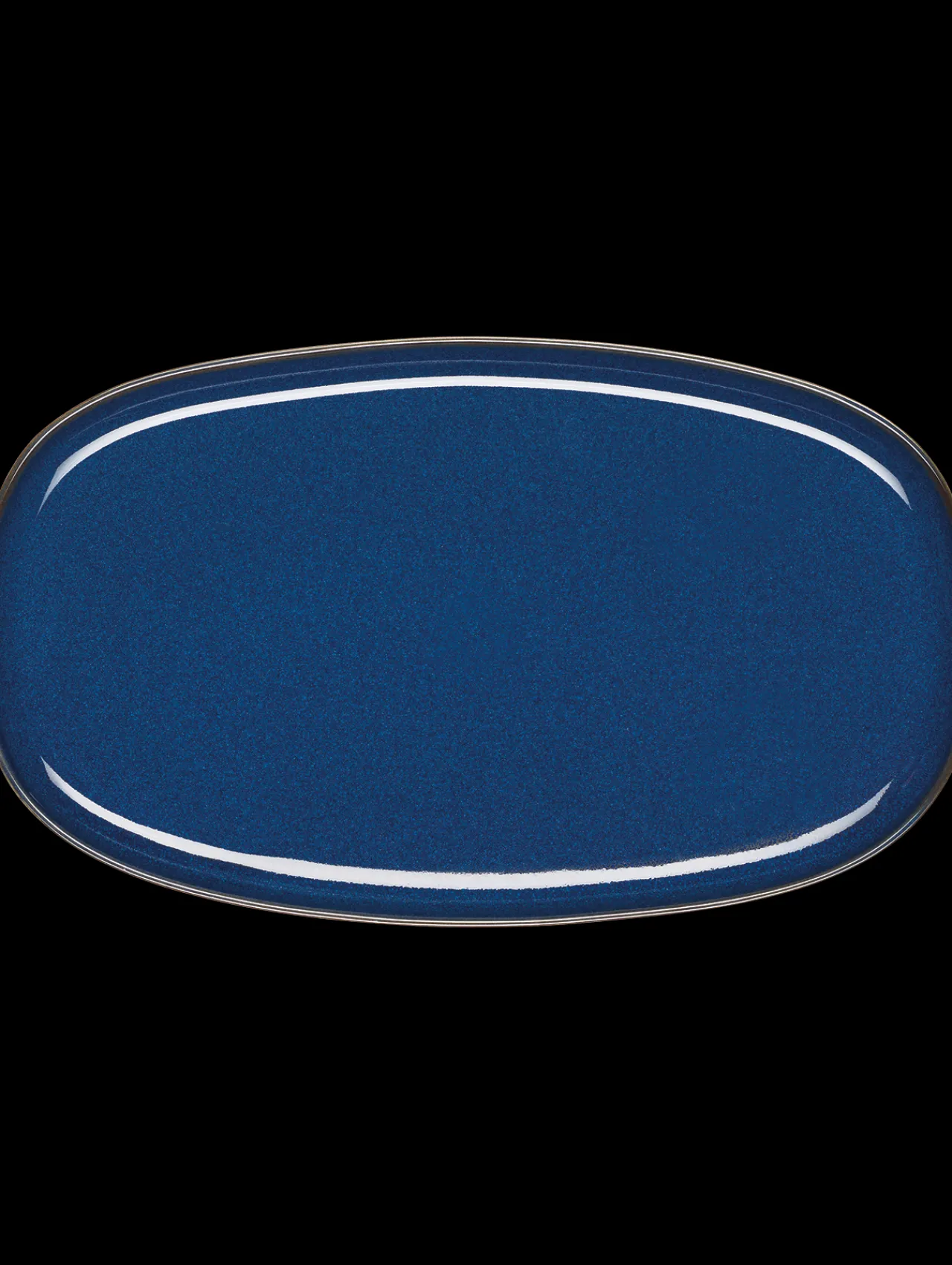 ASA Selection platte, oval, midnight blue