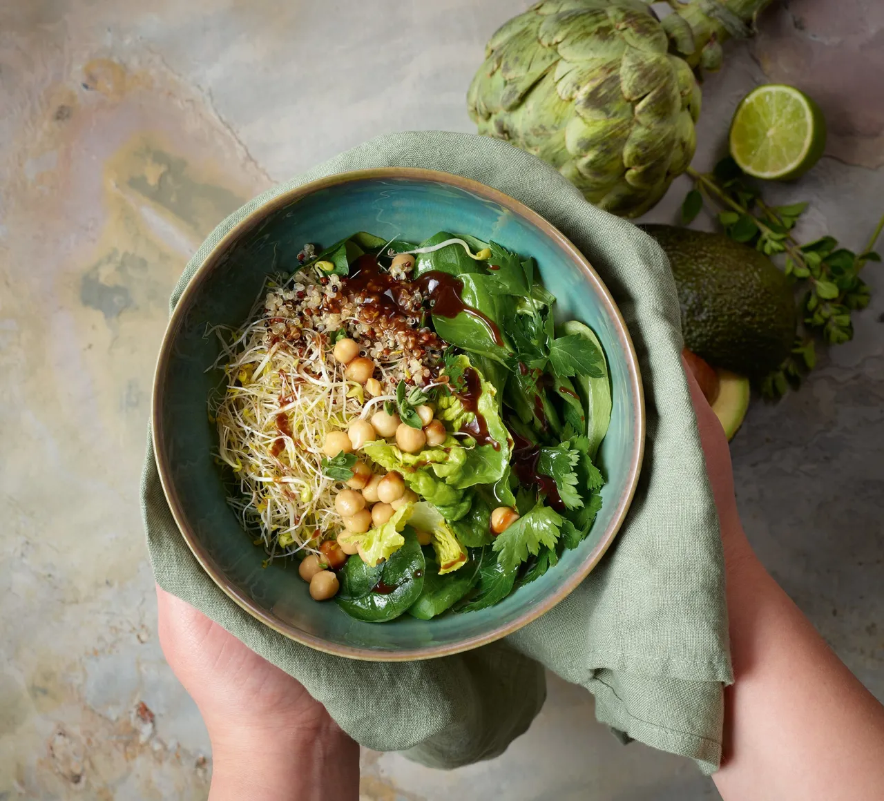 ASA Selection poké bowl, tamari