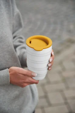ASA Selection thermobecher twisted, grau