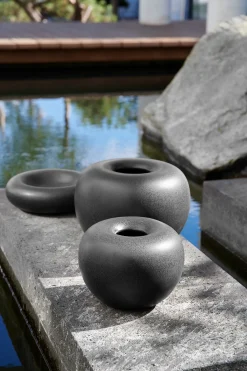 ASA Selection vase, charcoal