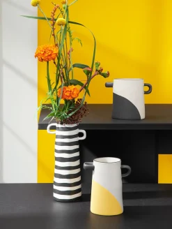 ASA Selection vase, gelb getunkt
