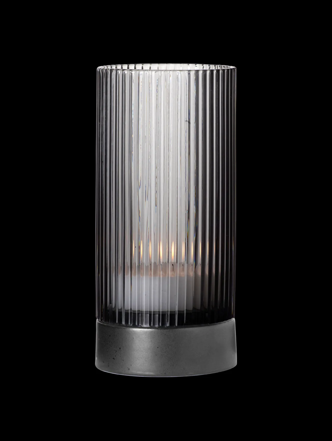 ASA Selection windlicht mit porzellanfuß, grey