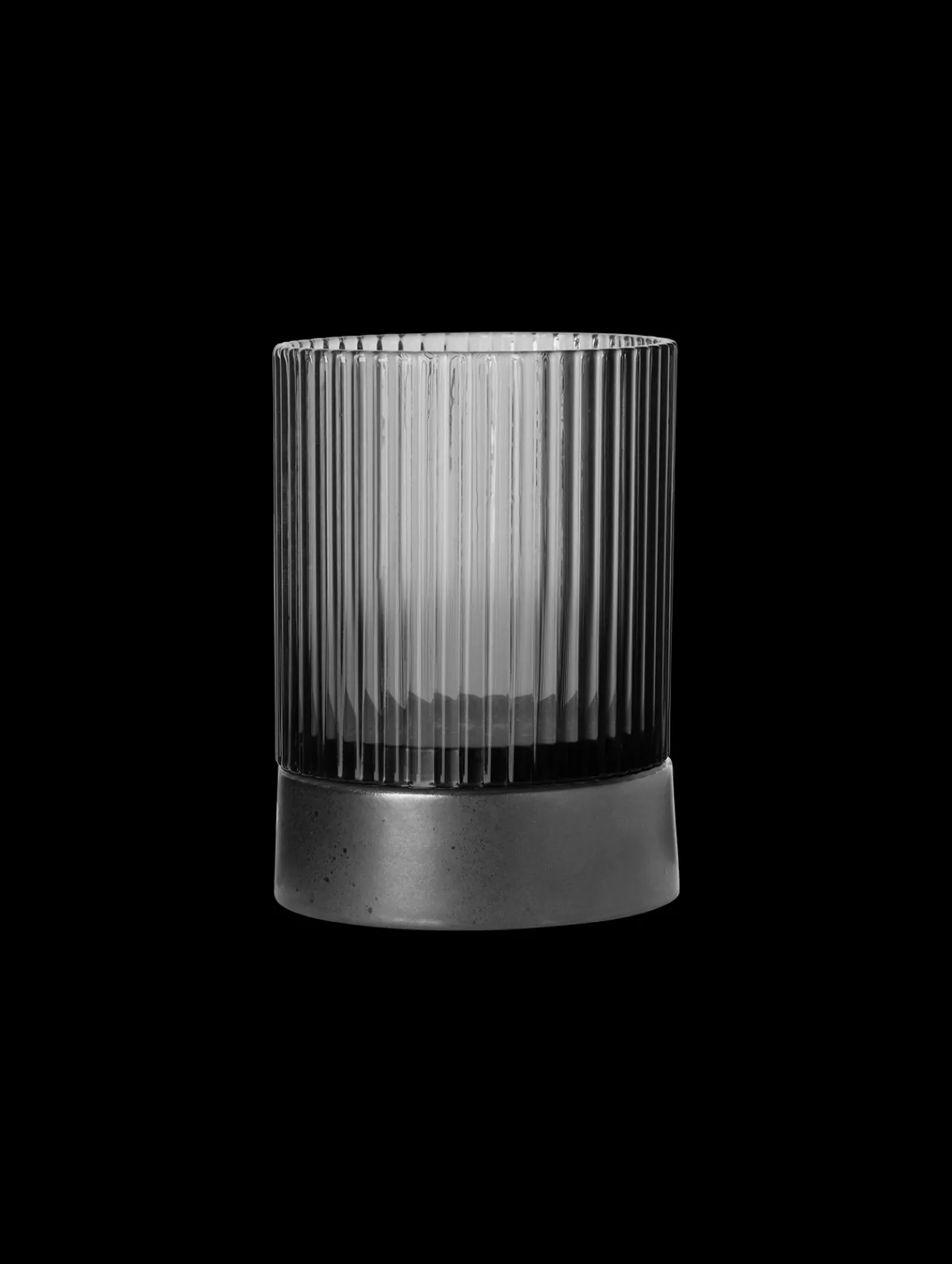 ASA Selection windlicht mit porzellanfuß, grey